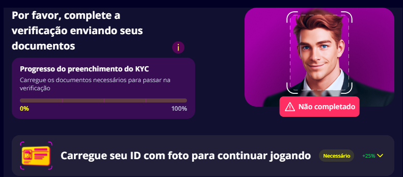 Verificação de conta Slotoro Casino Portugal